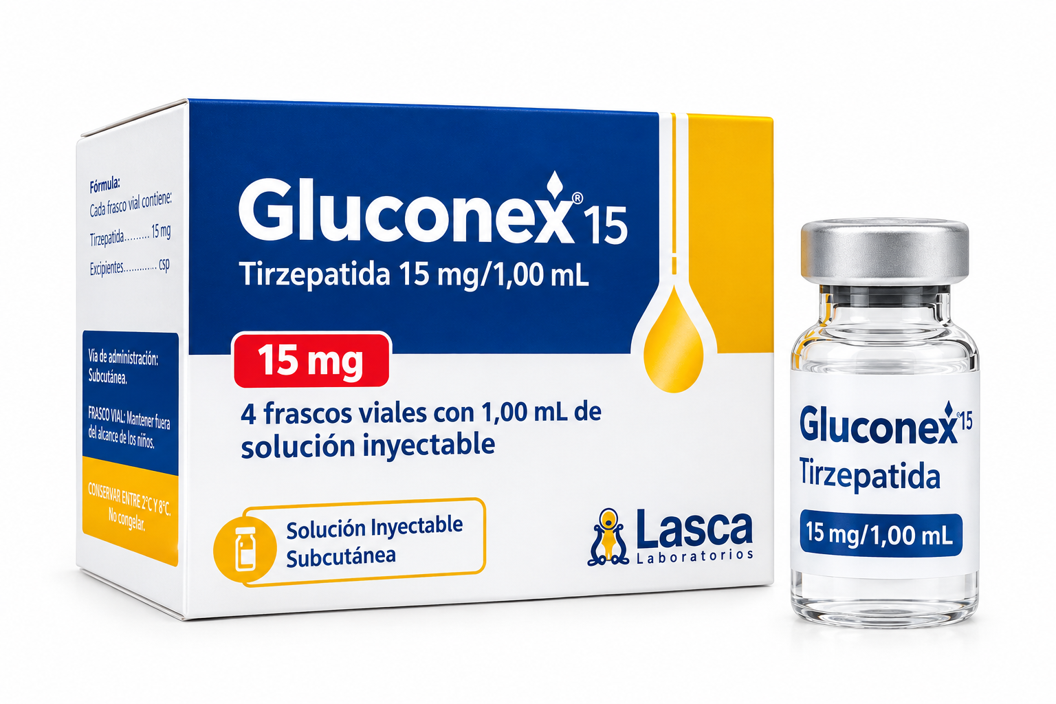 Gluconex 4 ampolas