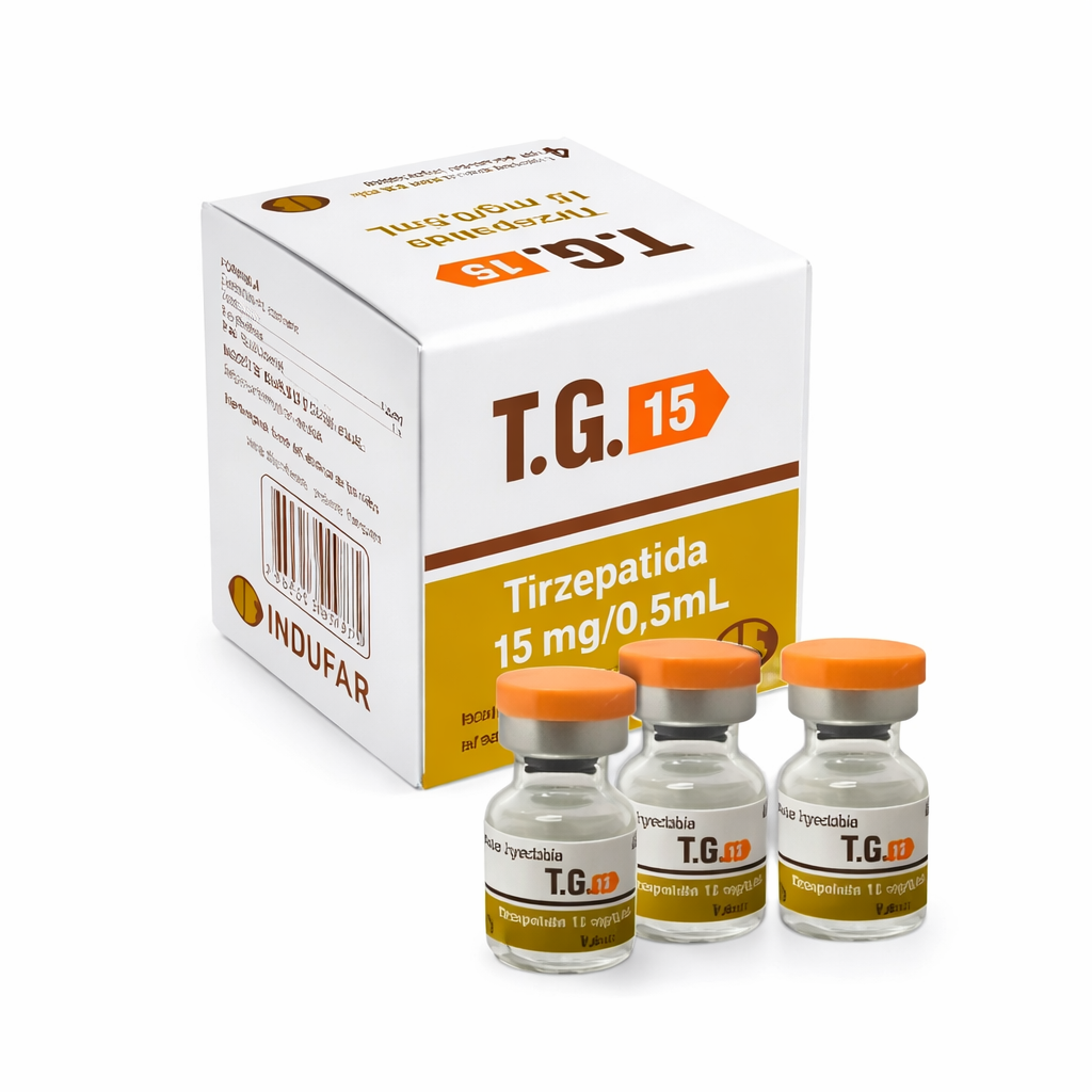 Tirzepatida TG 15mg 3 Ampolas